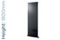 EU-EMAV-1800-A-TH - Eucotherm Mars Vertical Flat Panel Anthracite Radiator H1800mm X W445mm EU-EMAV-1800-A-TH - Eucotherm Mars Vertical Flat Panel Anthracite Radiator H1800mm X W445mm
